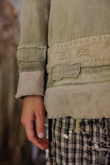 Top 2128 Fleece Riehl Henley Aged