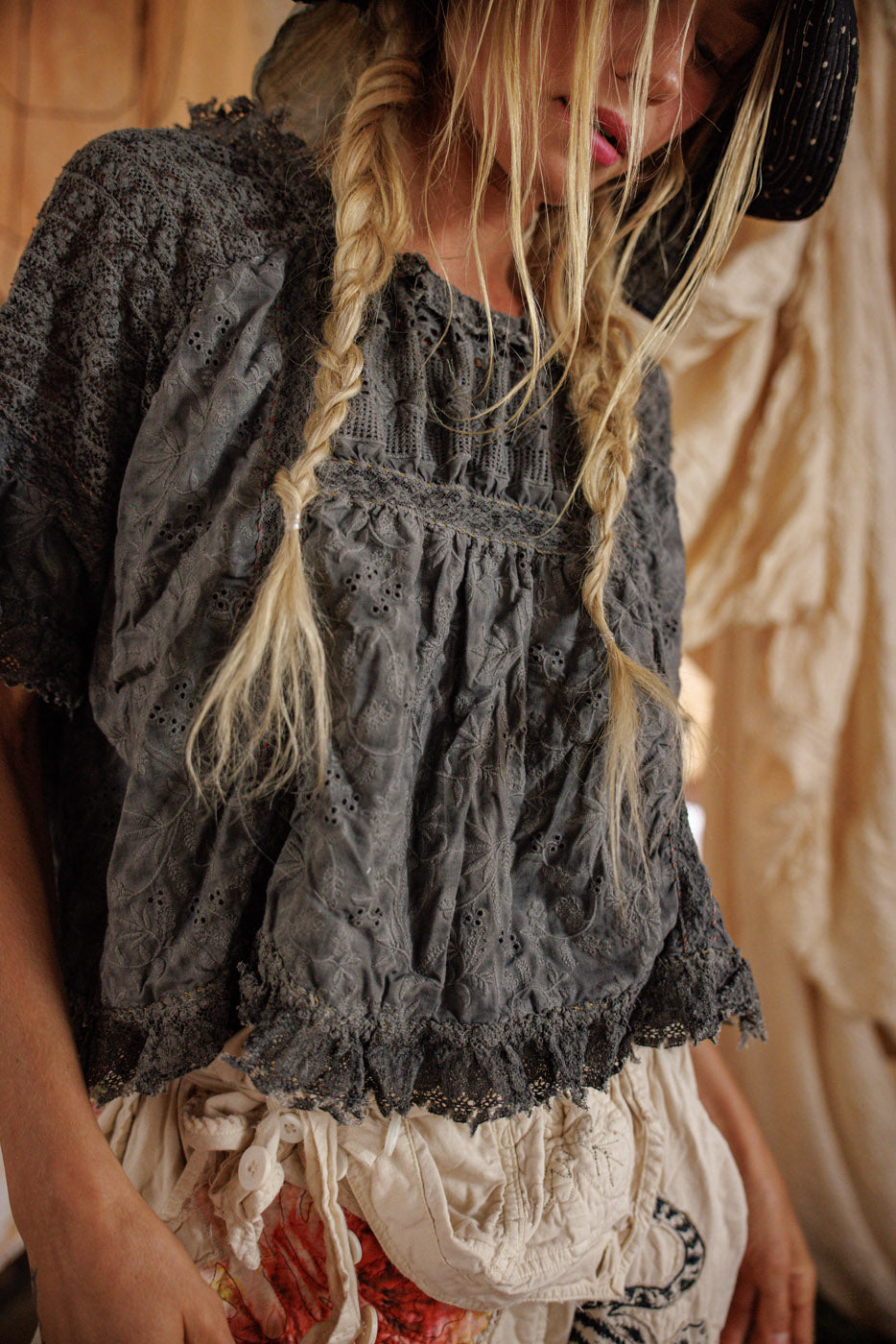 Top 2280 Lace Work Gabriella Blouse  Ozzy