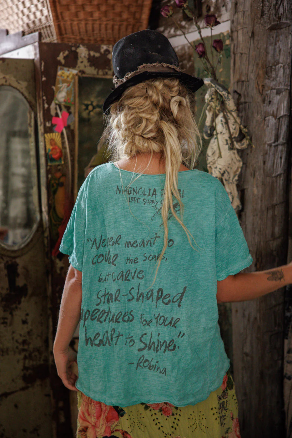 Top 2362 Verna Start Star Star Tee