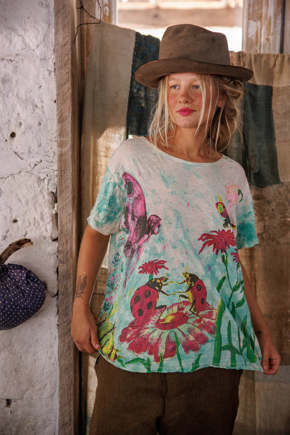 Top 2469 Be My Ladybug Tee