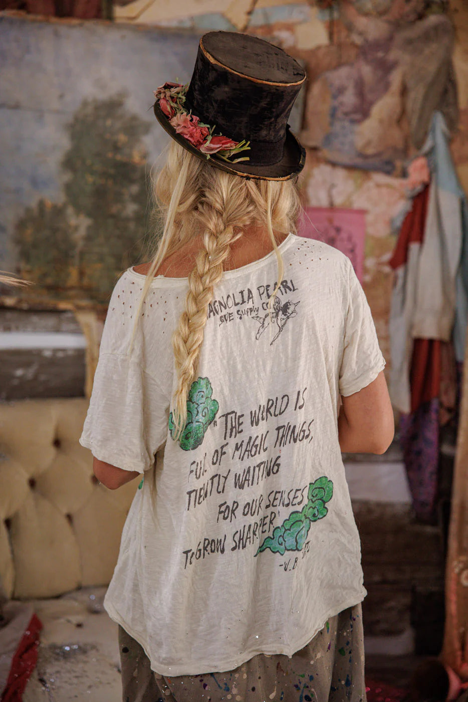 Top 2664 Yeats Magic Dragon Tee