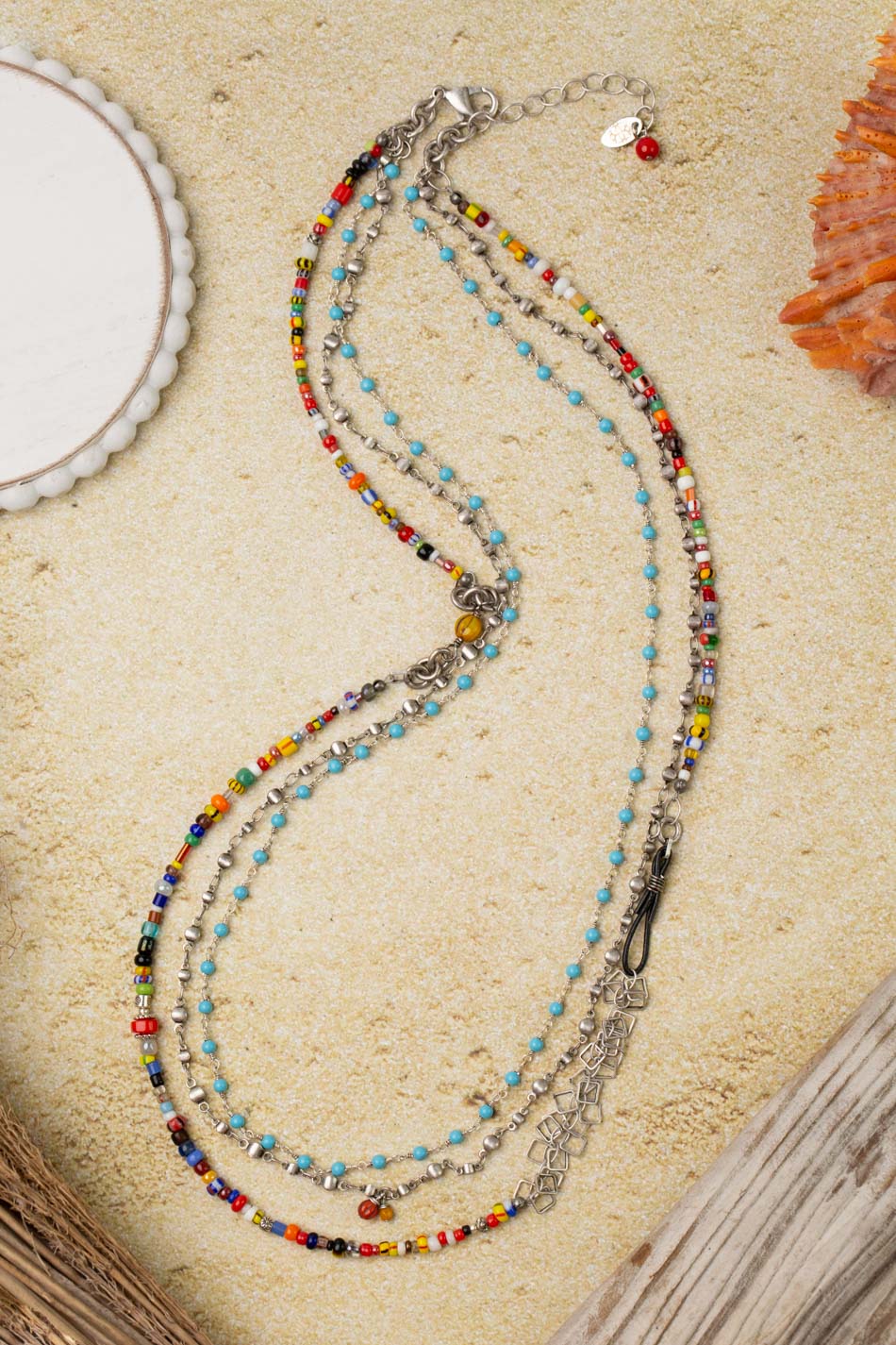 United Multistrand Necklace N003