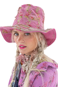 Hat 027 Floral Vivi Elle Top Hat   Sweetcheeks