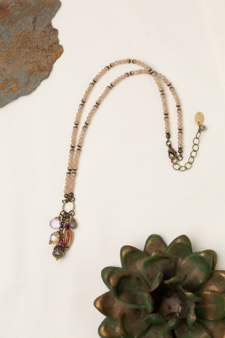 Wildflower Cluster Necklace 023N