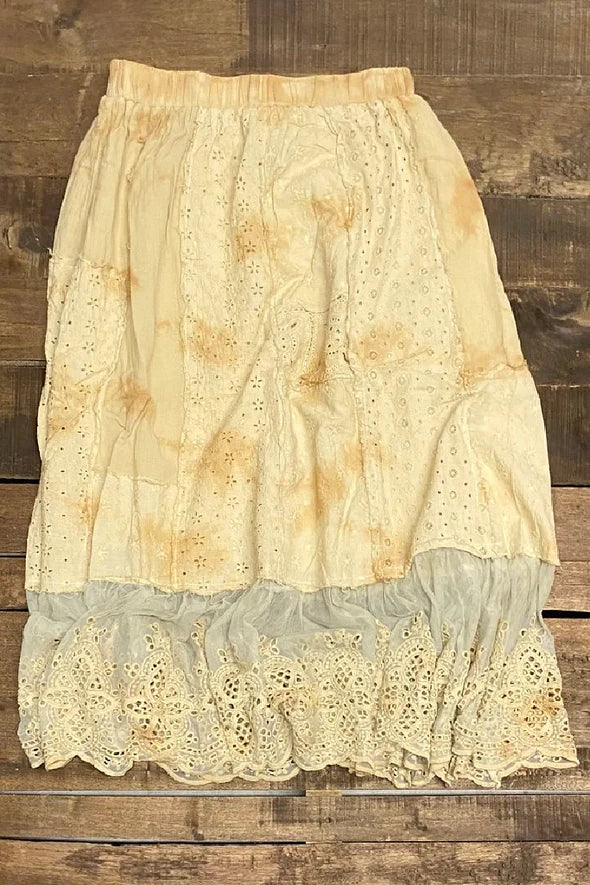 Rare Feelings Skirt - Tea Stain