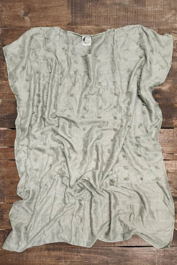 All In Time High-Lo Top - Olive - Vintage Vault Boutique
