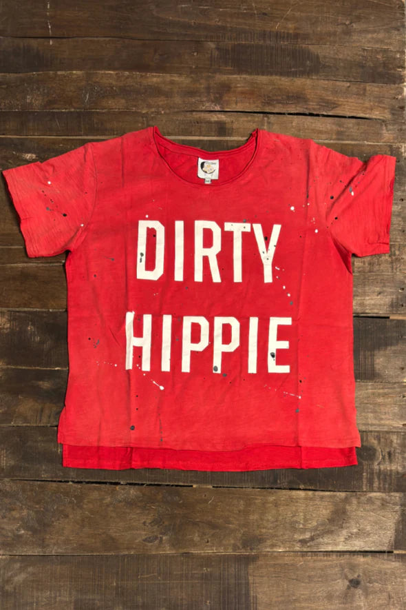 Vintage Hippie Tee-Wine