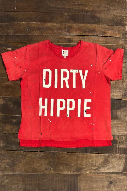 Vintage Hippie Tee-Wine