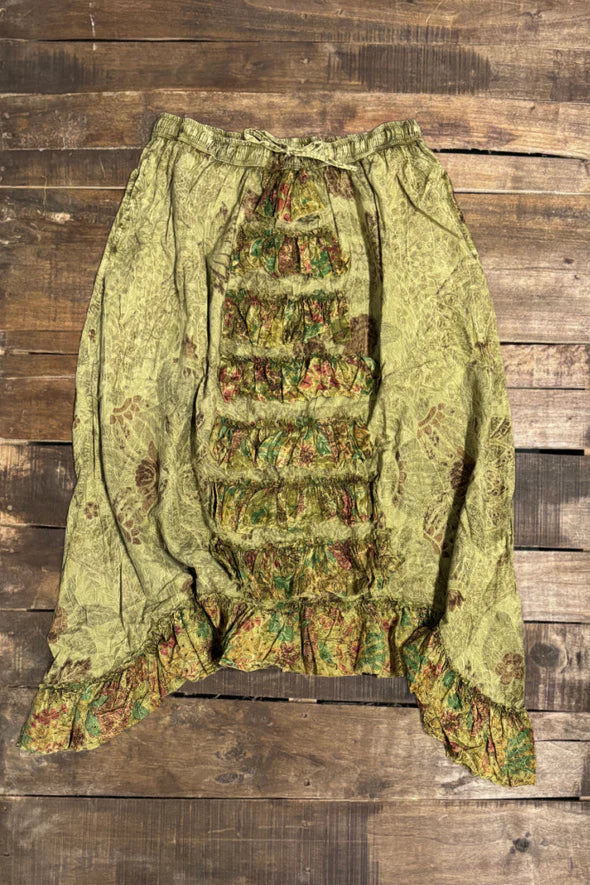 Fields of Dreams Skirt - Moss