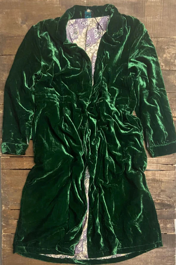 Golden Slumber Duster - Emerald