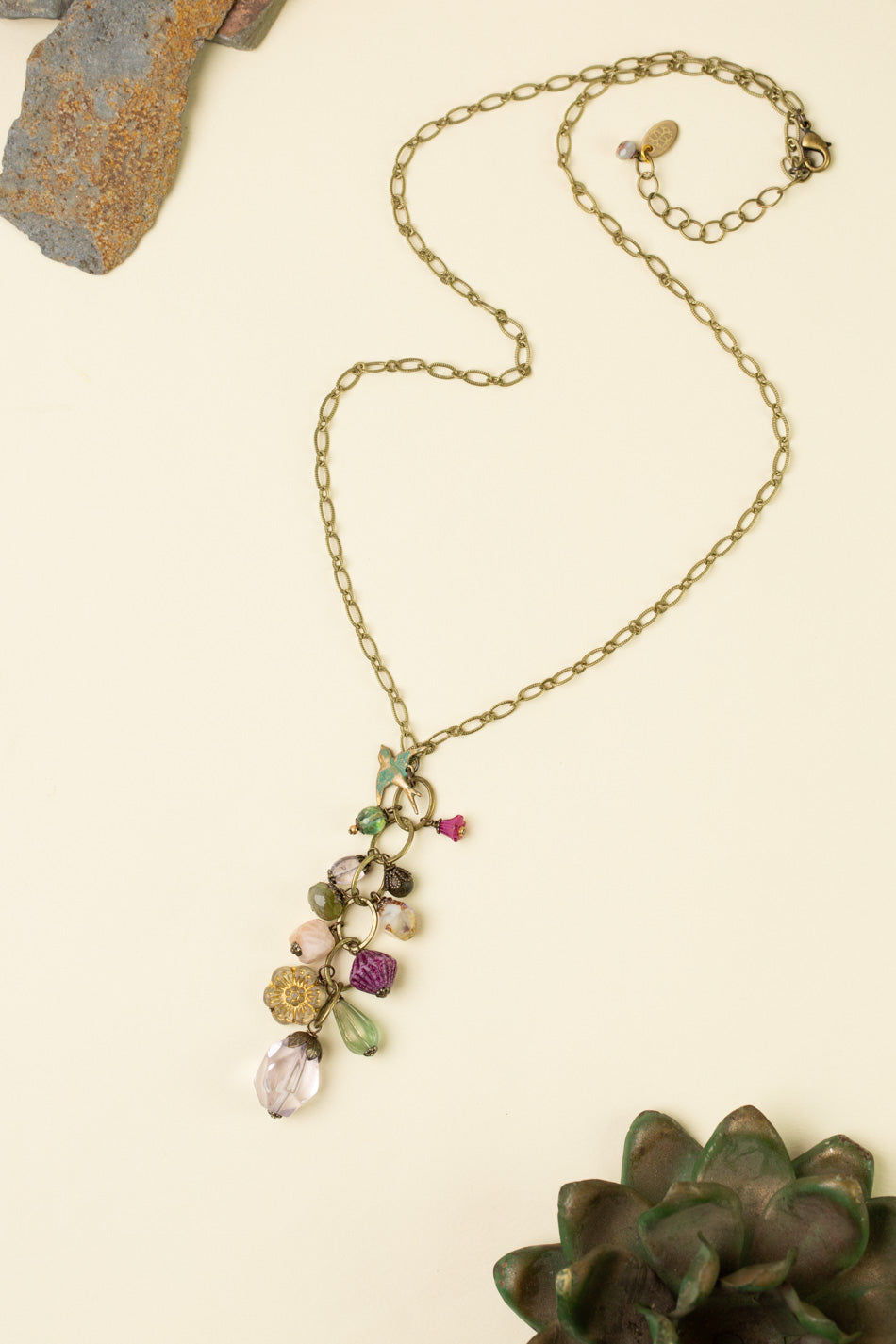Wildflower Cluster Necklace 024N