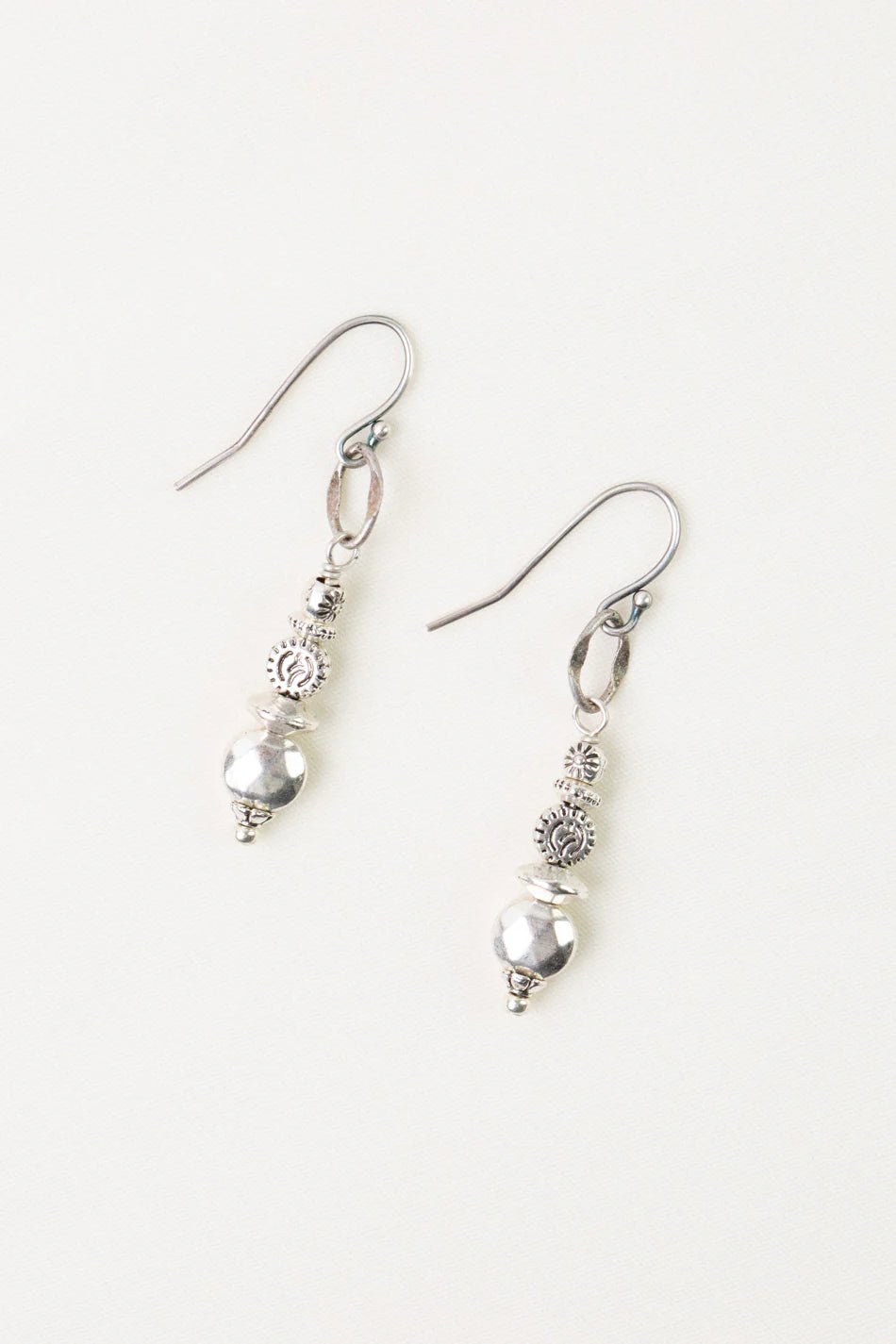 Windsor Castle Silver Findings Earrings E107 - Vintage Vault Boutique