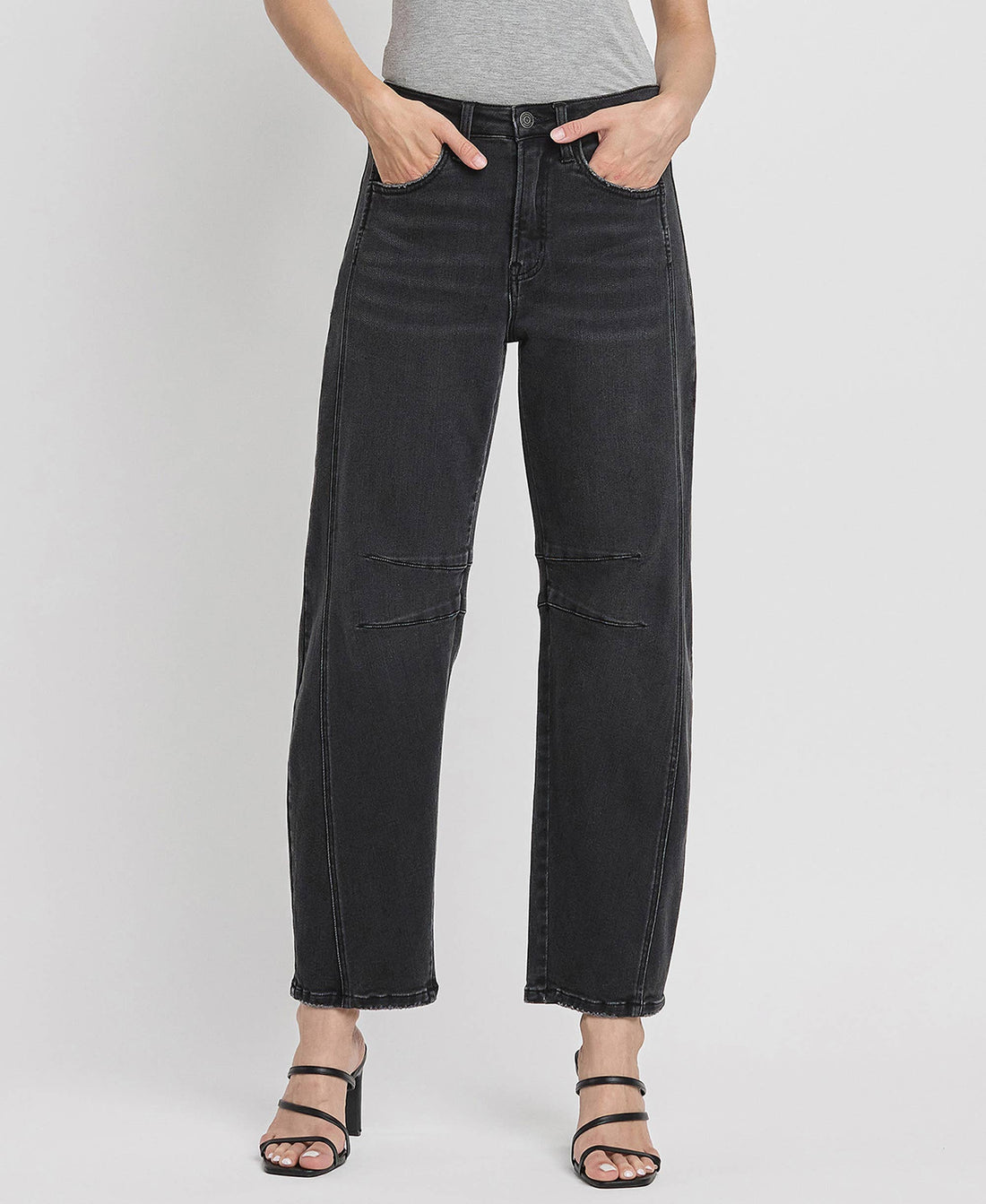 Ankle Barrel Leg Jean
