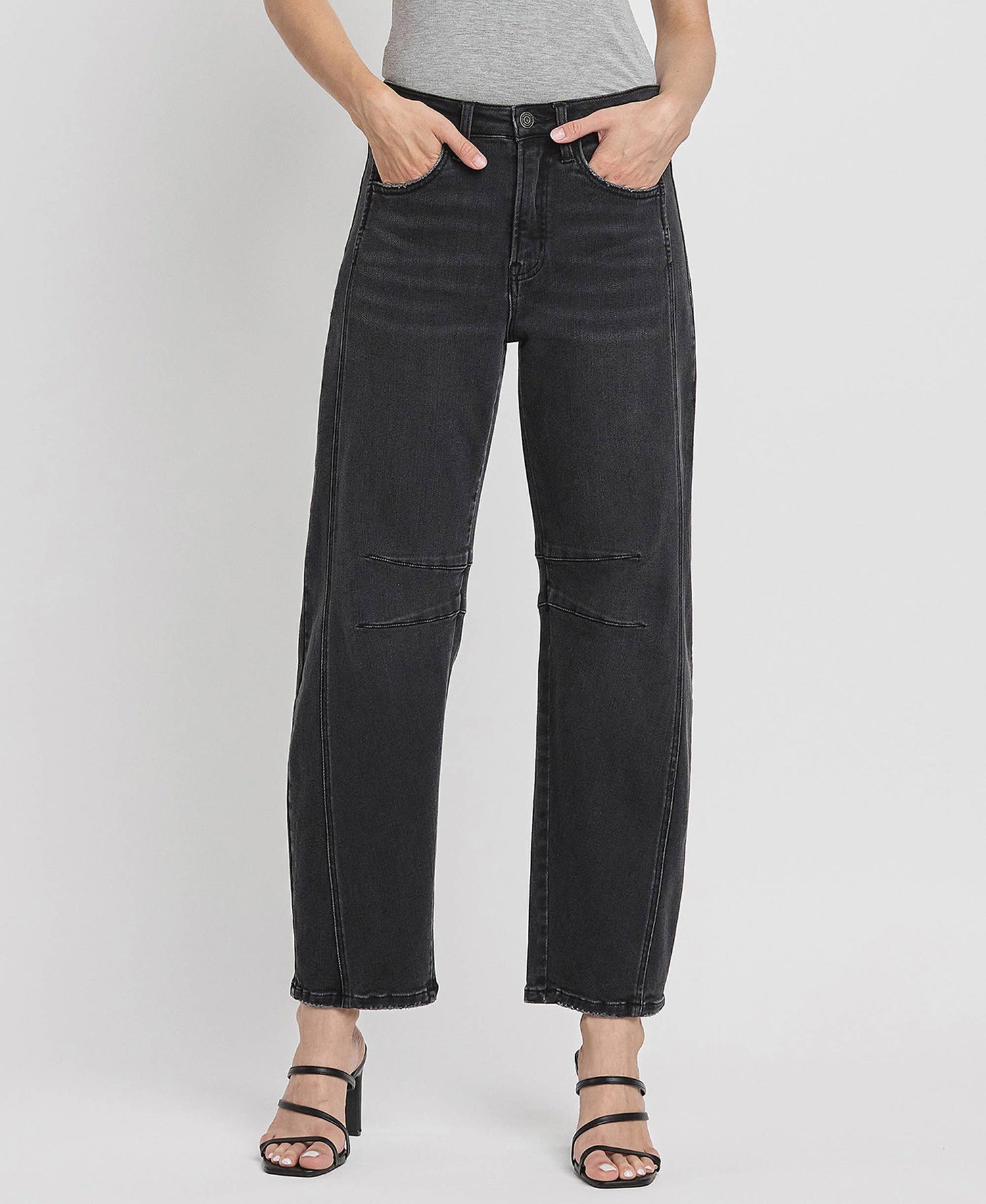 Ankle Barrel Leg Jean