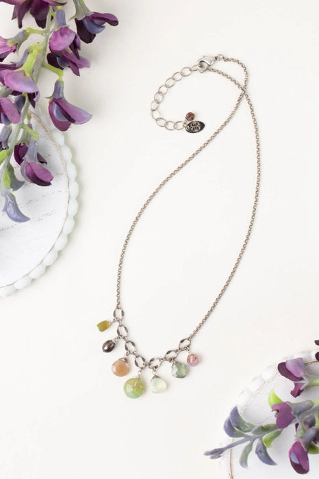 Water Lily Simple Necklace N001