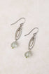 Mint Julep Czech Glass Dangle Earrings E064 - Vintage Vault Boutique
