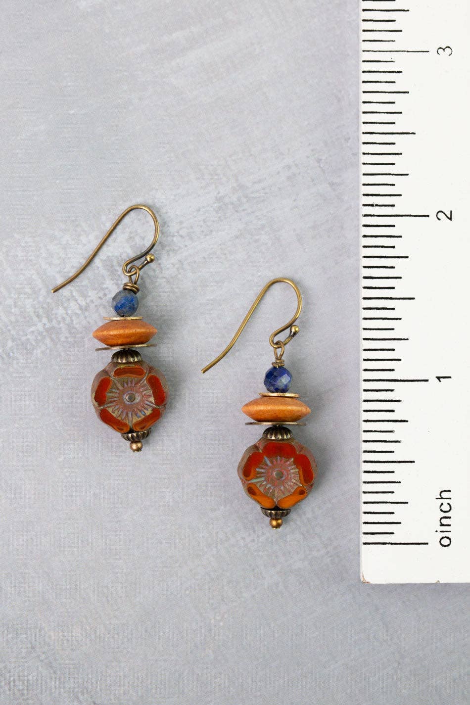 Azulejo Simple Earrings - Vintage Vault Boutique