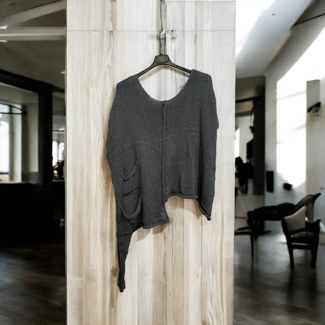 Asymmetric Topper Sweater