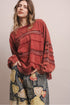 Tiered Long Sleeve Shirt - Vintage Vault Boutique