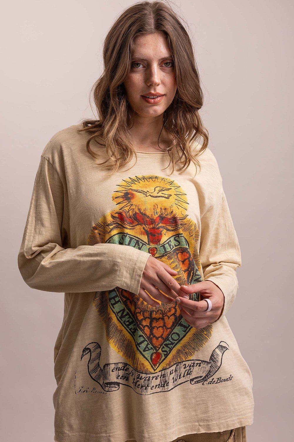 Sacred Heart T-Shirt - Vintage Vault Boutique