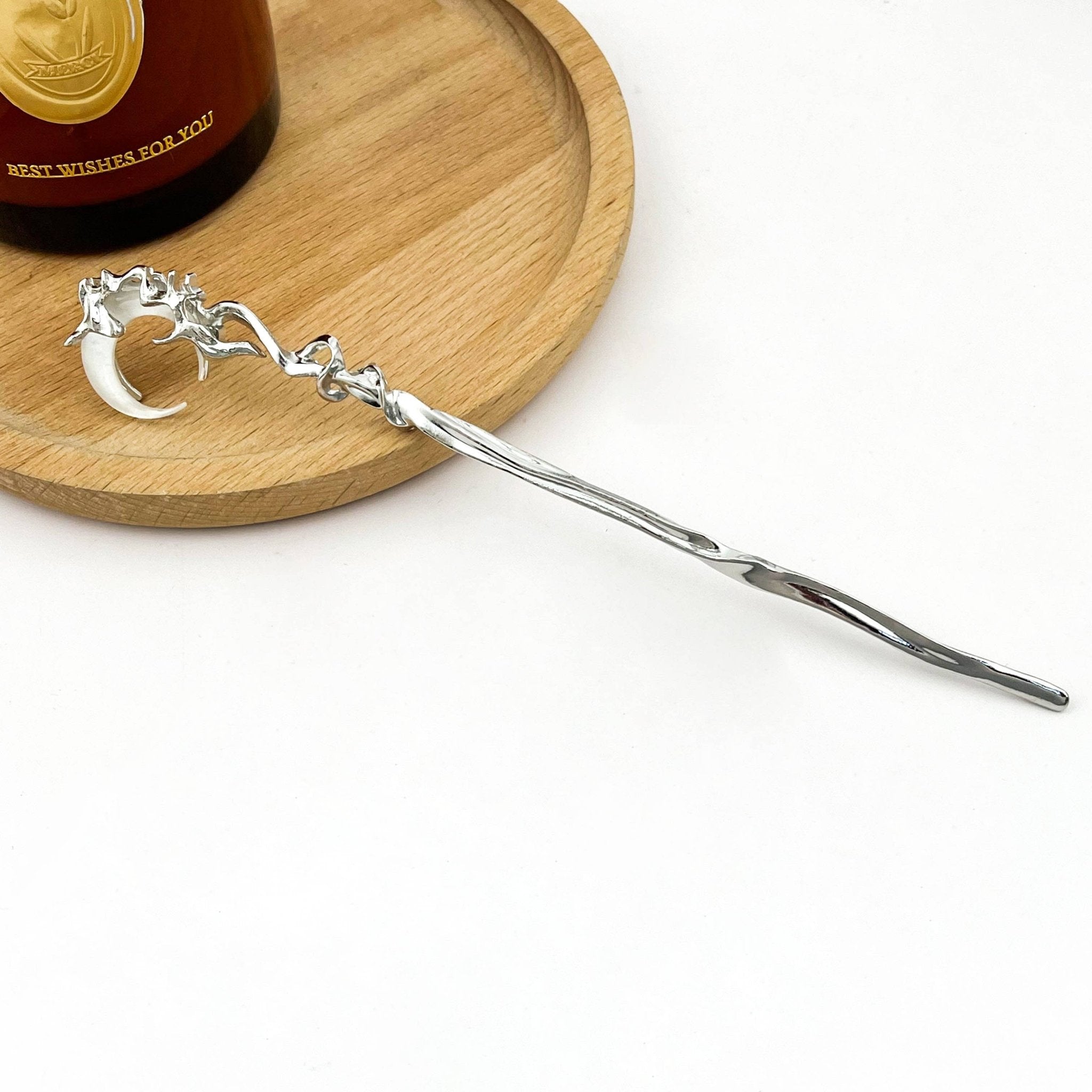Crescent Wrap Hairpin - Vintage Vault Boutique