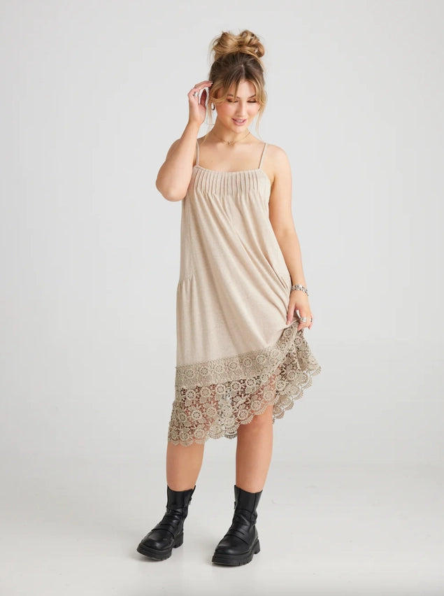 Marisol Lace Edged Dress/Slip 