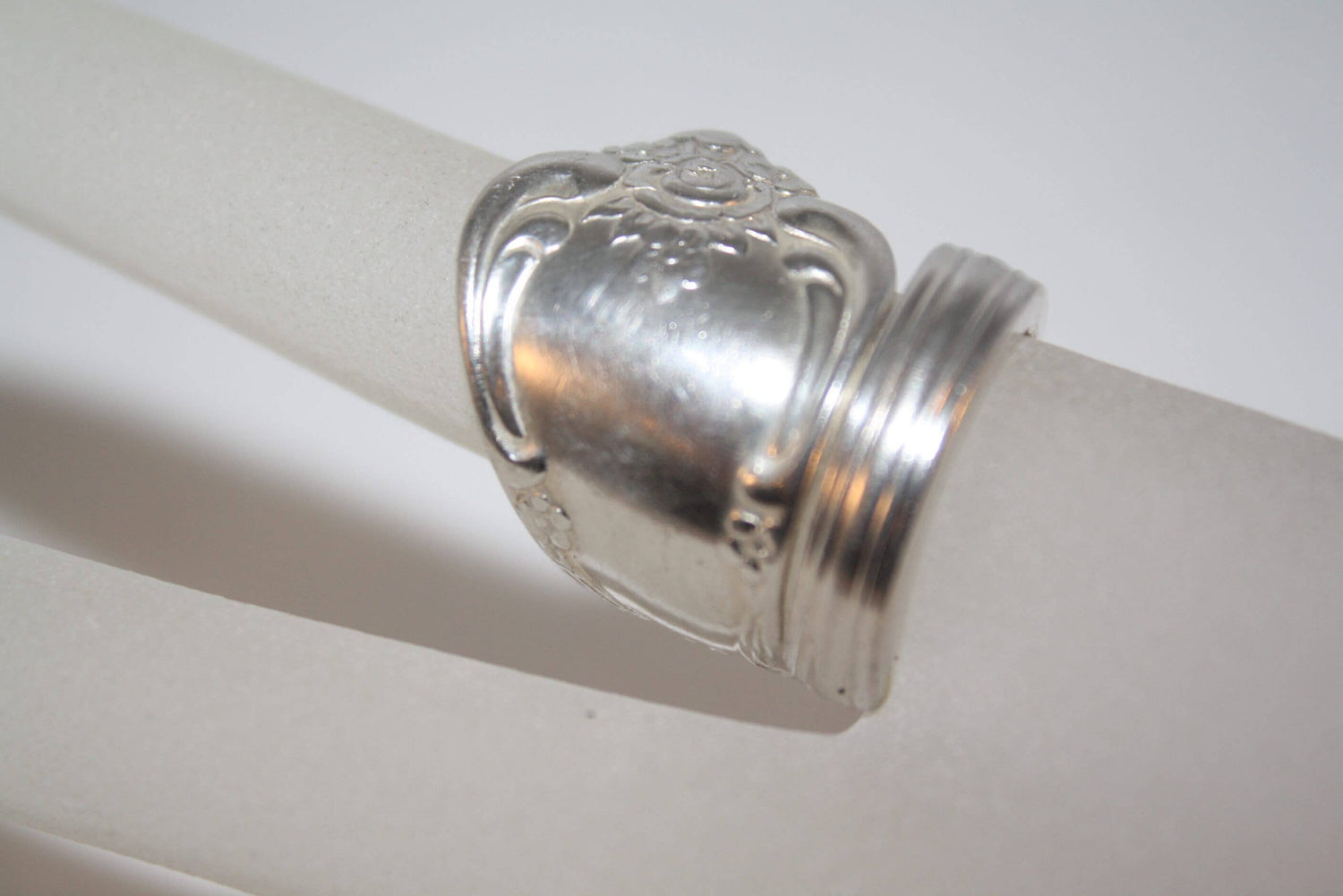 Silver Handle Ring