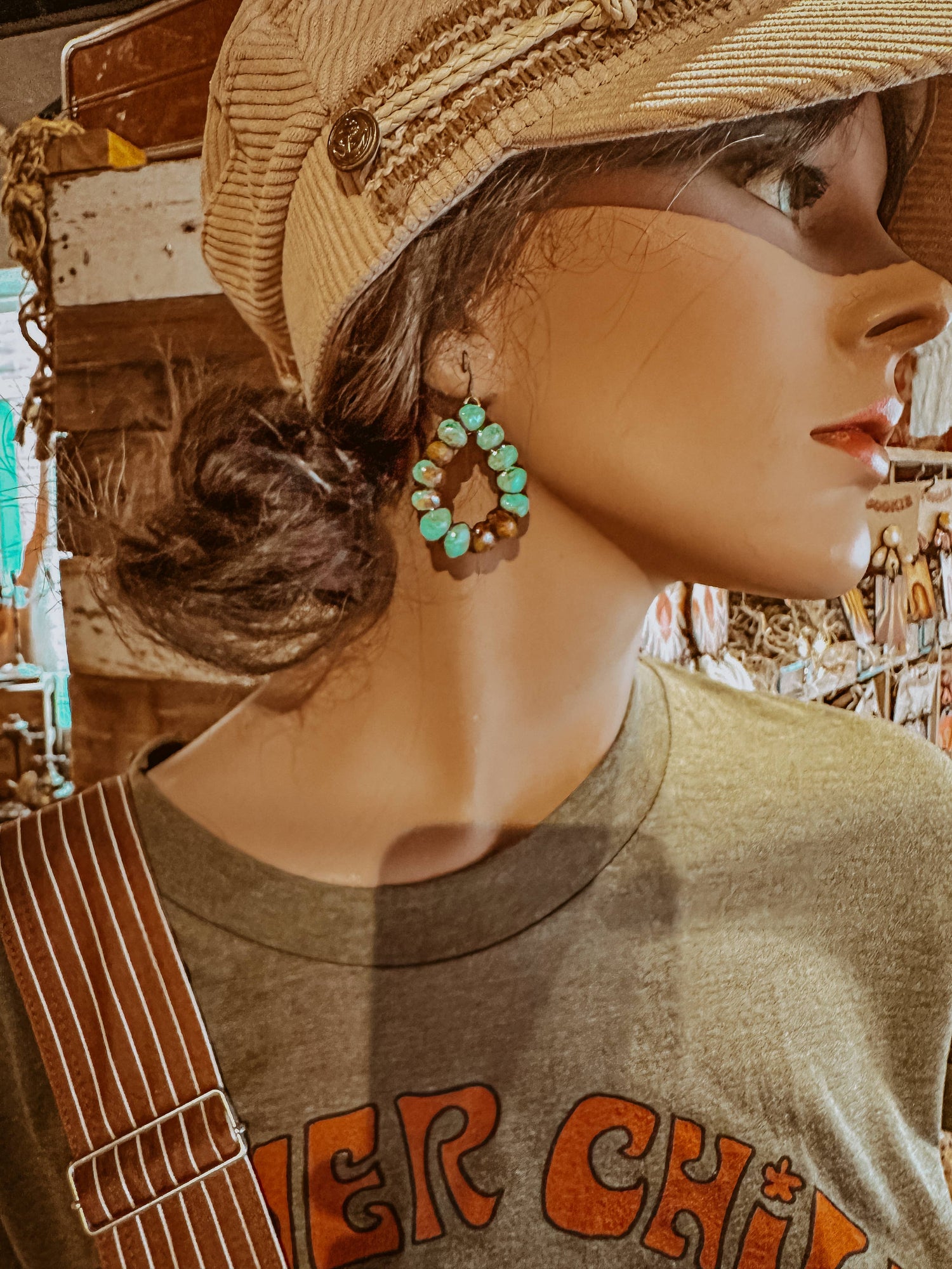 Turquoise Ravena: Small