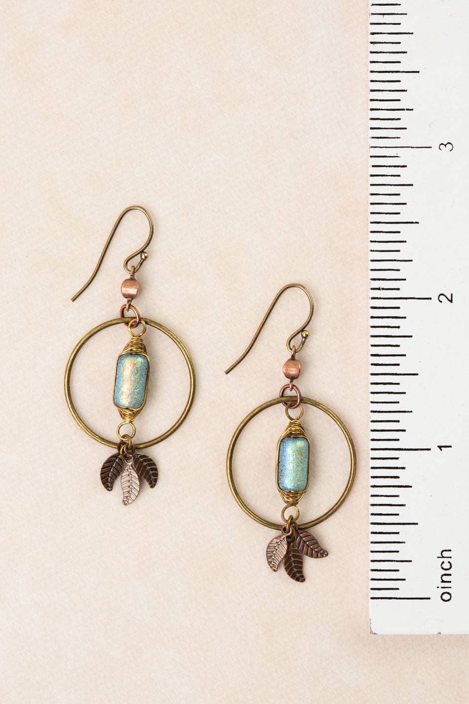 Storyteller Czech Glass Statement Earrings