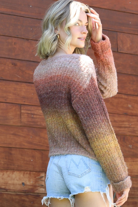 Desert Fuzzy Sweater