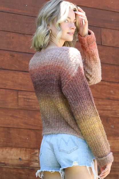 Desert Fuzzy Sweater