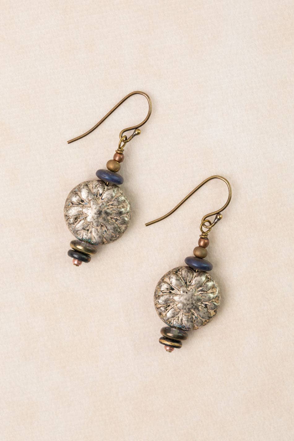 Storyteller Czech Glass Statement Earrings