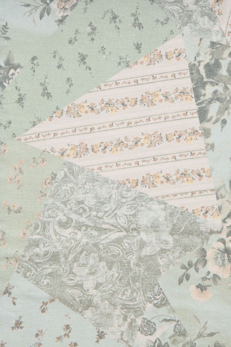 Sage Floral Overalls