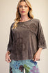 Embroidery Detail Knit Top - Vintage Vault Boutique