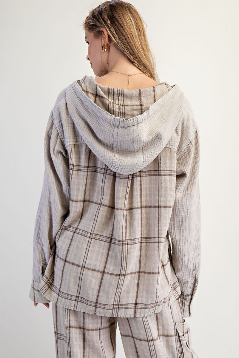 Mushroom Lightweight Hoodie Jacket