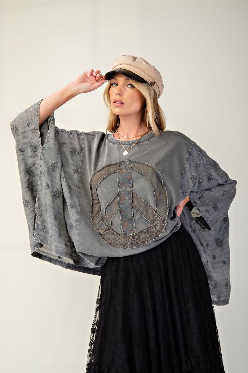 Peace Patch Poncho 