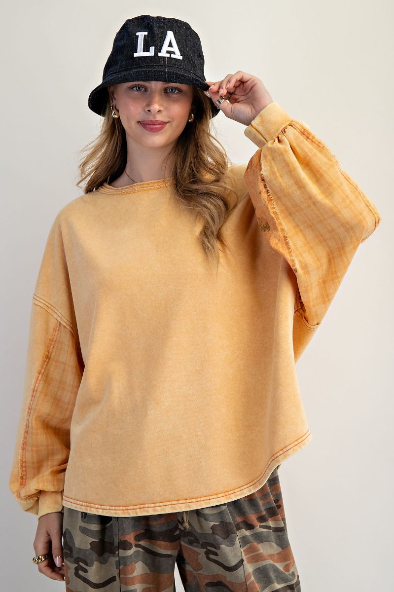 Desert Rose Crew Neck Sweatshirt