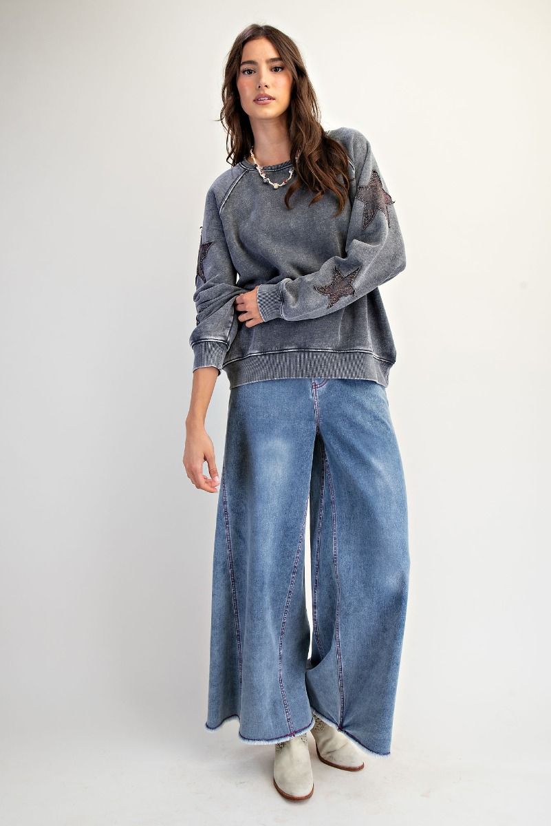 Ash Star Applique Sweatshirt
