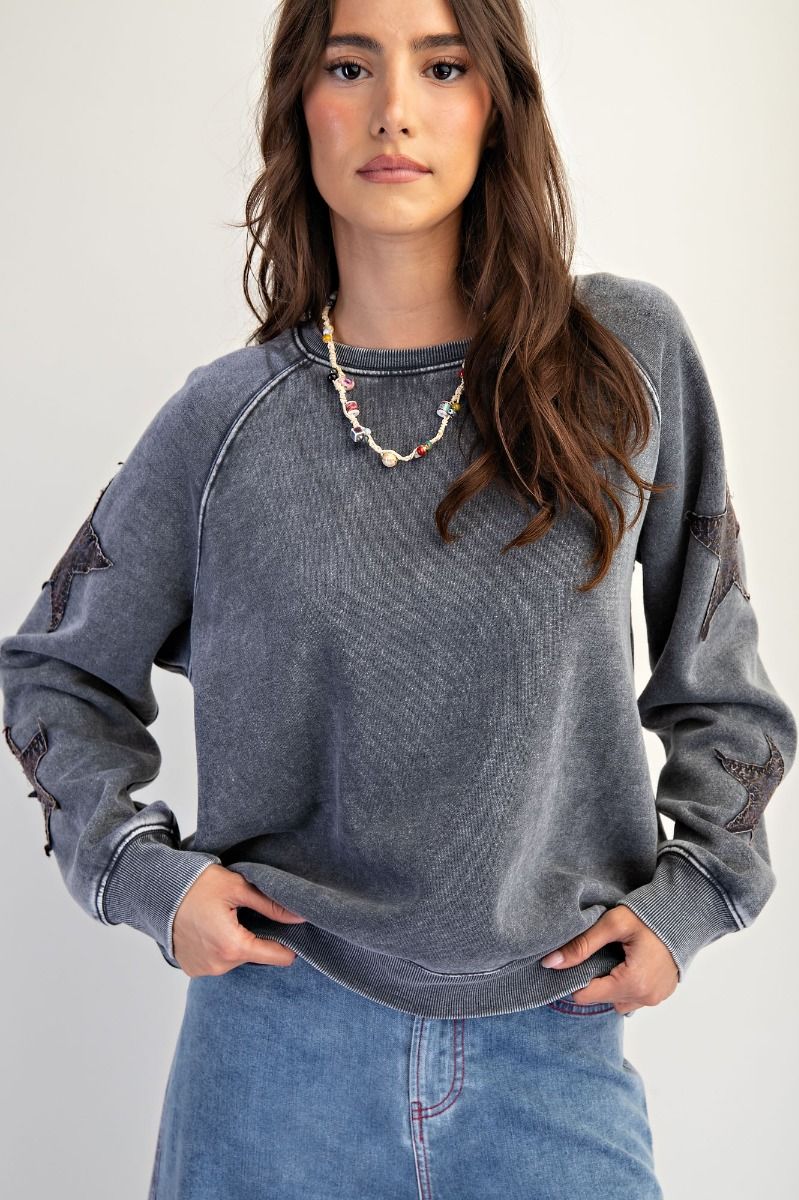 Ash Star Applique Sweatshirt
