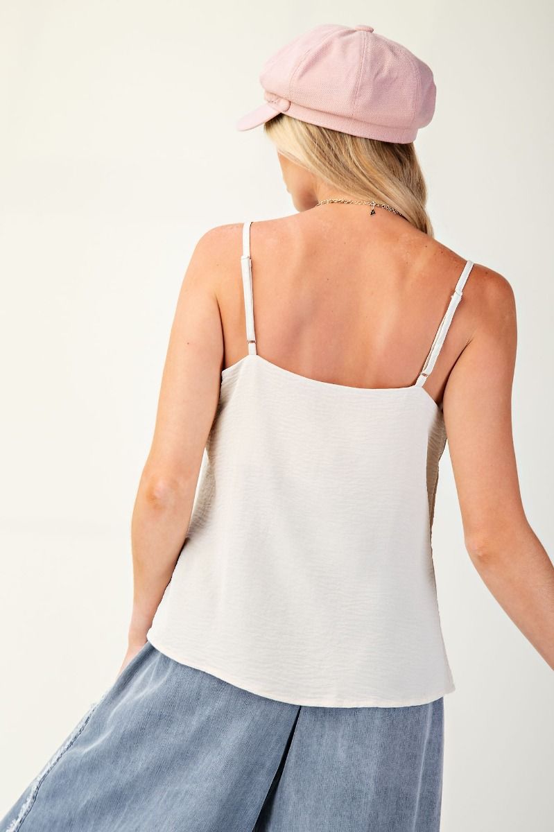 Laced Textured Camisole 