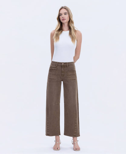 Welt Pocket Coffee Barrel Jean