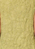 close up view of breezy knit fabric in color Lime.