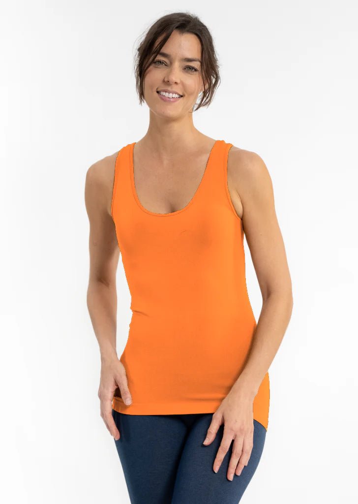 Reversible Solid Tank - Vintage Vault Boutique