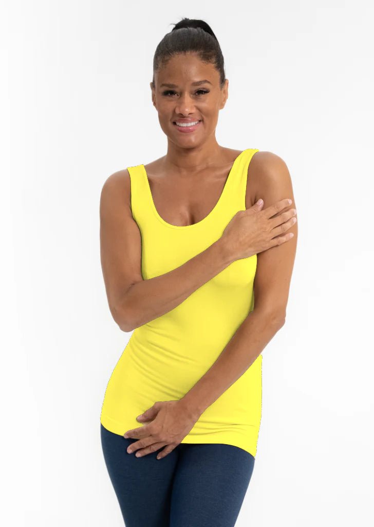 Reversible Solid Tank - Vintage Vault Boutique