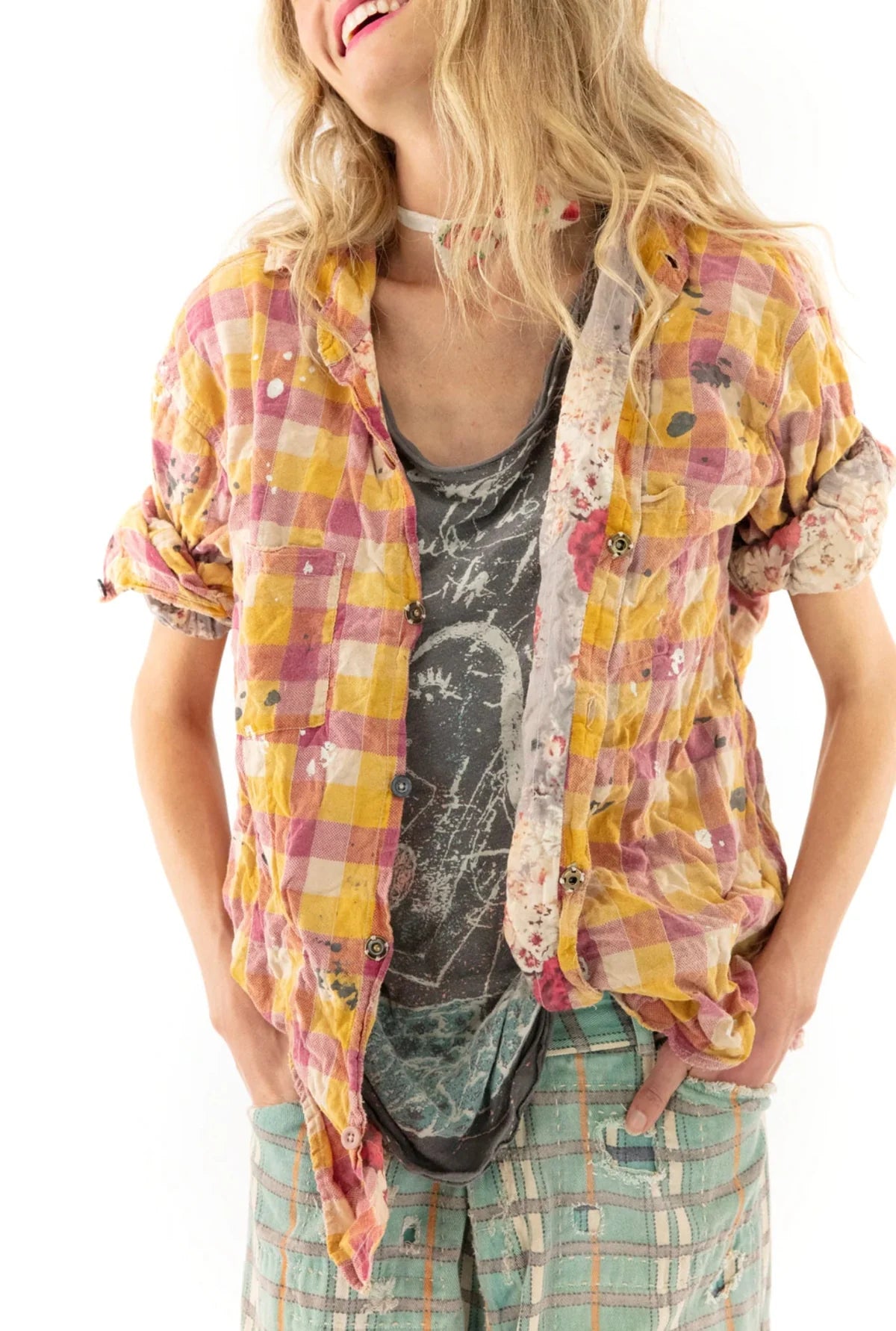 Top 1143 Boyfriend Shirt