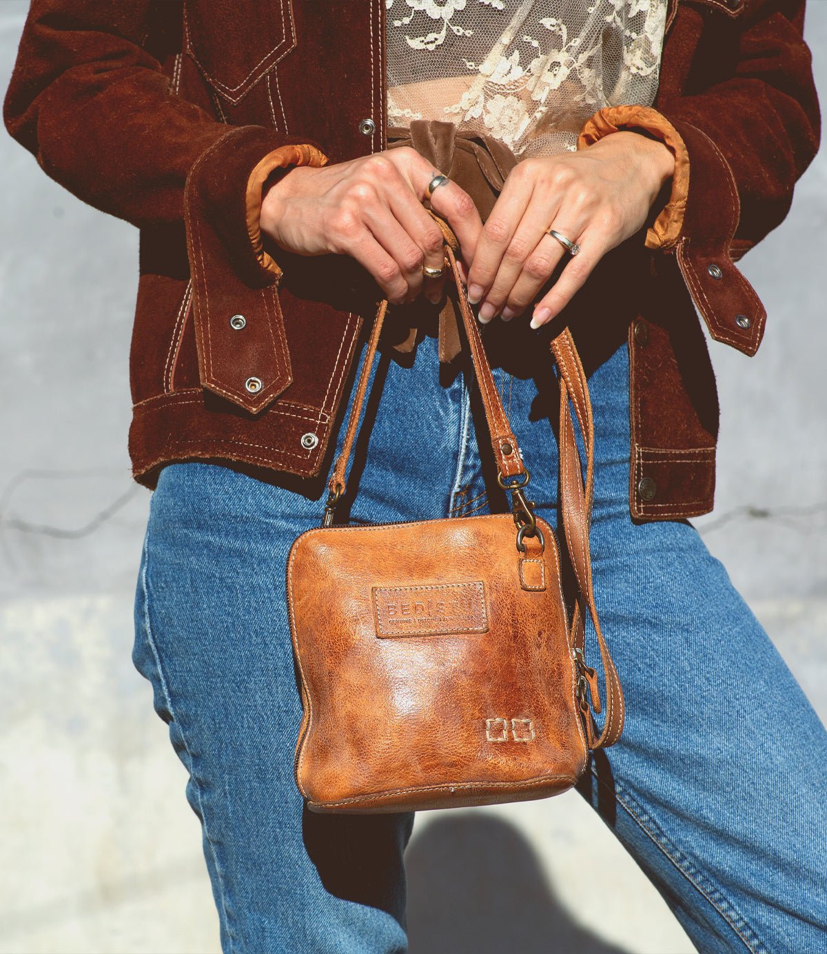 VENTURA - Compact Crossbody Bag - Vintage Vault Boutique