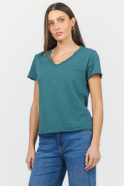 VANYA Short Sleeve Tee Mediterranea