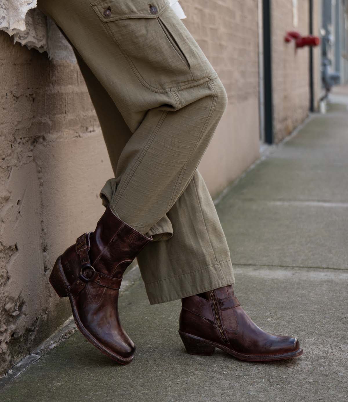 HOMAGE Harness Bootie - Vintage Vault Boutique