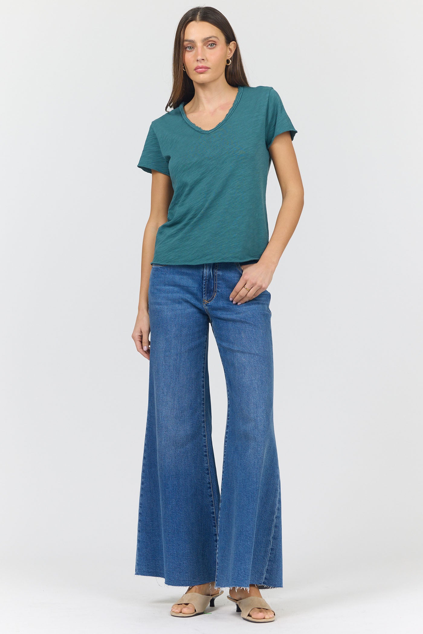 VANYA Short Sleeve Tee Mediterranea - Vintage Vault Boutique
