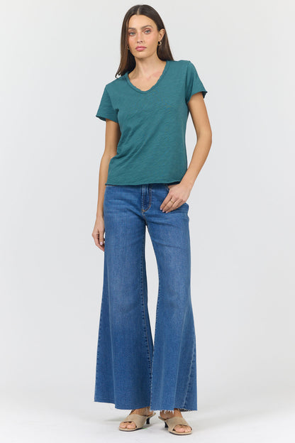 VANYA Short Sleeve Tee Mediterranea